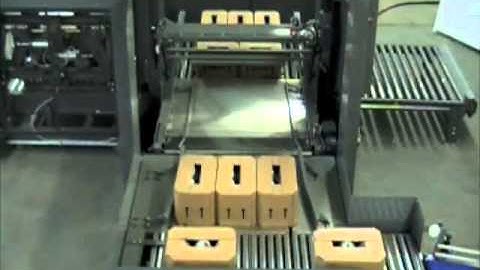 A-B-C Palletizer with extended accumulation table