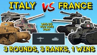 FRANCE VS ITALY - Which Country’s Tech Wins? - War Thunder