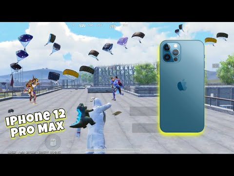 My FIRST TIME PLAYING with iPhone 12 Pro MAX!!😱Pubg Mobile