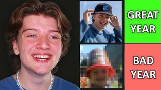 Ranking Every Year Of My Life (0-20)