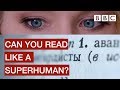 Experiment with amazing speed reading! - BBC