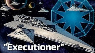 The largest mass-produced ship in the history of the galaxy. The Star Destroyer Executioner.