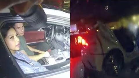 Agent houdt stel aan op hun eerste date, enkele minuten voor hun vreselijke crash!