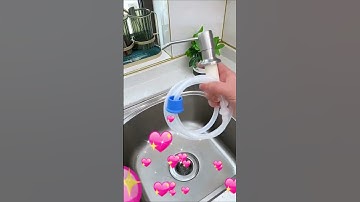 Vòi xịt nước rửa chén tiện lợi #giadungthongminh #lamdepstore #shorts