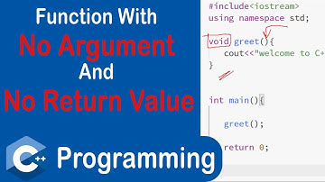 #35 Function With No Argument And No Return Value in C++ | Types of User Defined Functions