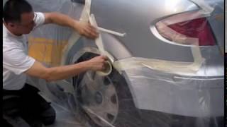 NaprawSam - Samodzielna naprawa lakiernicza elementu karoserii samochodowej z blachy stalowej