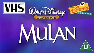 Opening to Mulan UK VHS (1999)