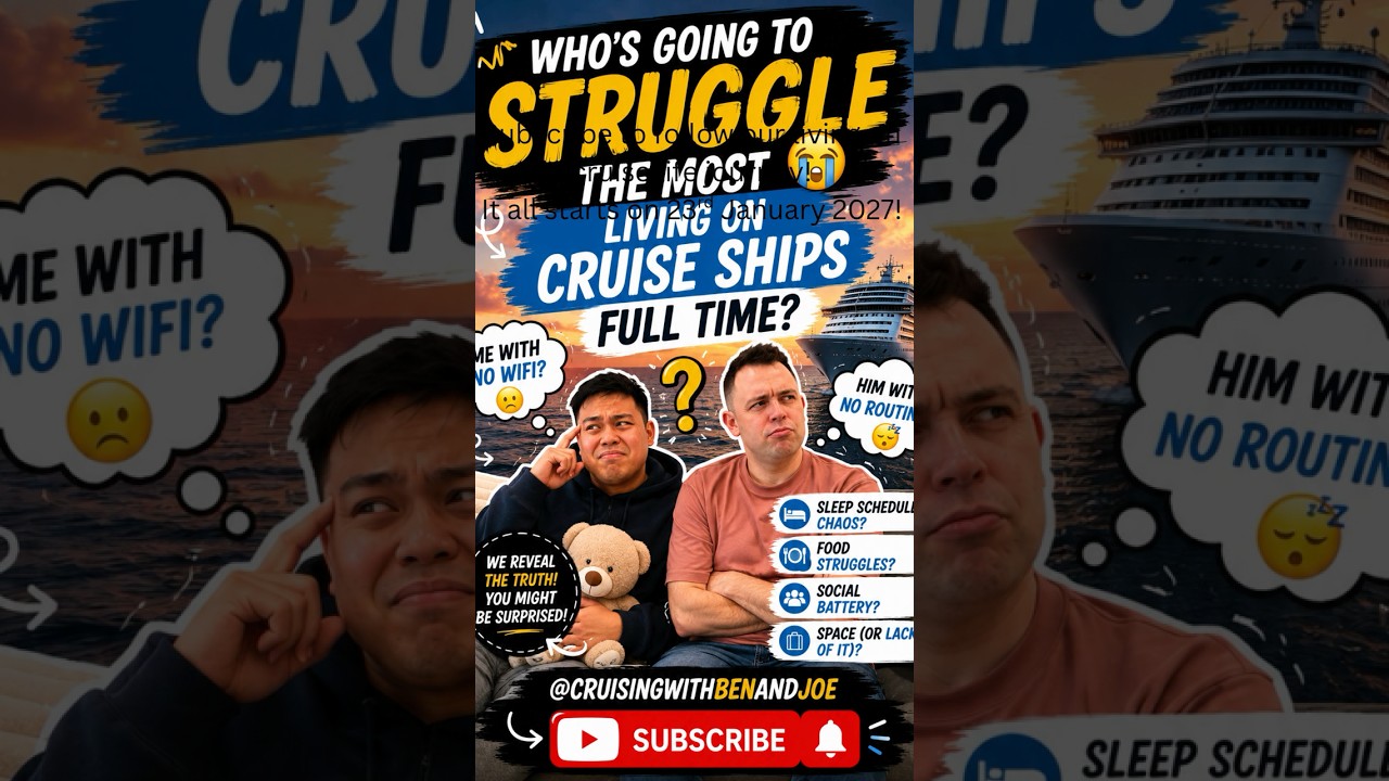 Who's Going To Struggle The Most Living On Cruise Ships Full Time?
