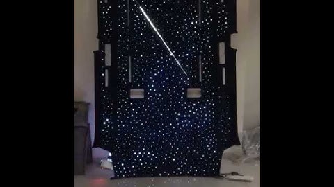 install Star Light with meteor effect in your car (2000pcs 32W twinkle fiber optic star light )
