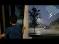 Nonstop Lightning Storm (360°) with Our Family | Weather Vlog Houston, Texas May 28, 2021