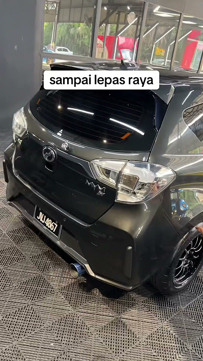 bagi kilat yang sebenar untuk kereta ini
