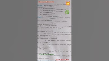 Mathematical Reasoning class 11 Ch-14 #shorts  😂🤣👍❤️😂 #education4hunt  @Education4Hunt  #shortvideo