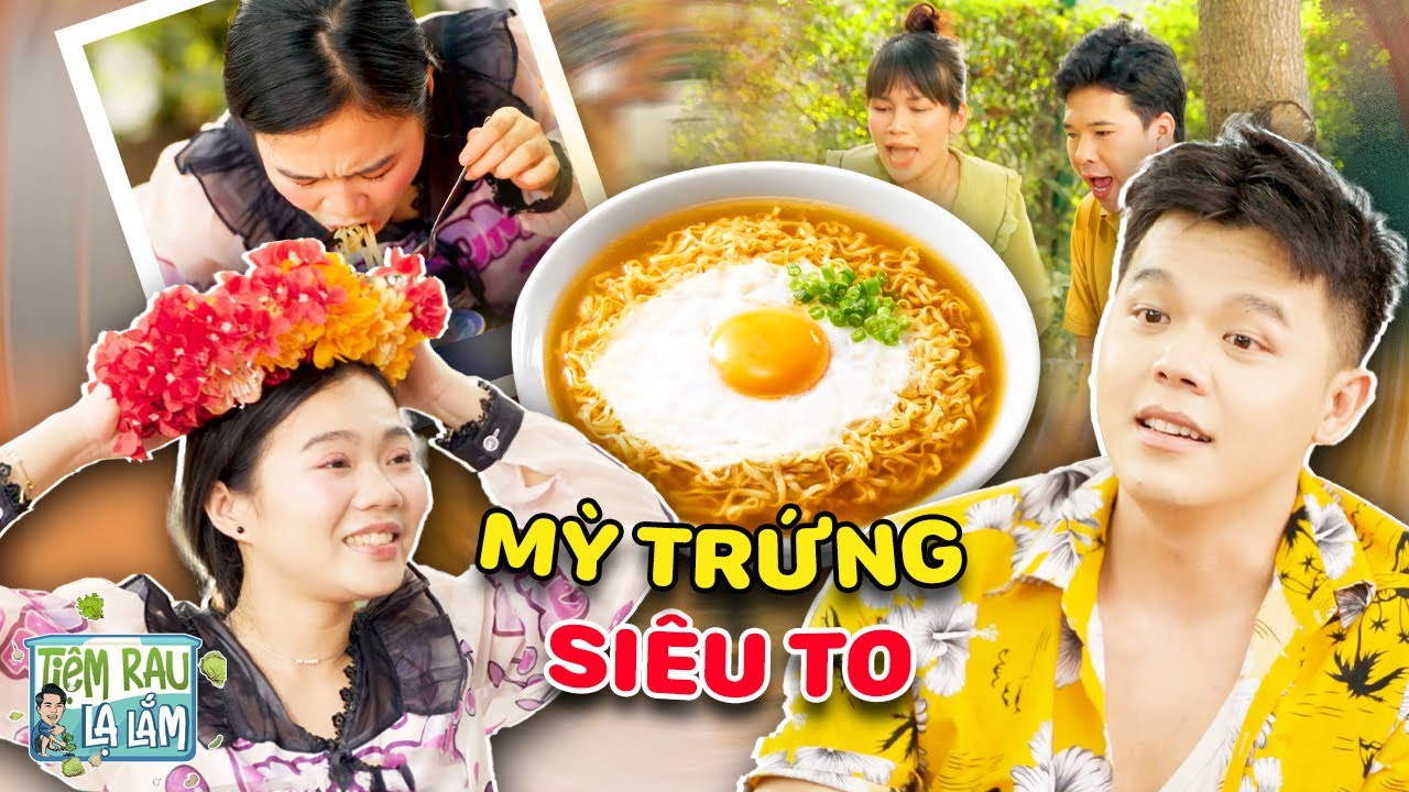 Chiến Thần ẨM THỰC Đổi Đời, Thực Hiện Thử Thách MỲ TRỨNG Siêu Khổng Lồ | Tloo Tiệm Rau Lạ Lắm 