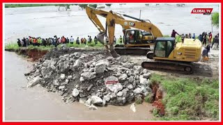 WAZIRI BASHUNGWA APIGA KAMBI LINDI - KUHAKIKISHA BARABARA ya DAR - LINDI INAPITIKA NDANI ya SAA 72..