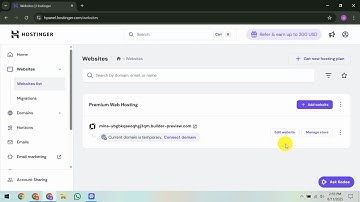 How To Restore Website in Hostinger
