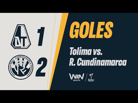 Tolima vs. Real Cundinamarca (goles) | Copa Betplay Dimayor 2025 | Fase 1B - Ida