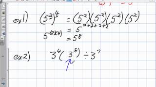 Laws of Exponents Grade 11 mixed Lesson 7 2 12 4 12