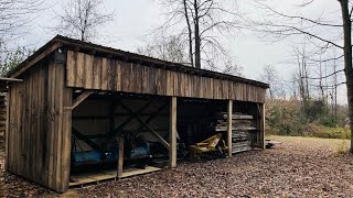 Implement barn/wood shed for $300? by Living Our American Dream 1,564 views 4 months ago 13 minutes, 9 seconds