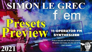 Tracktion Software | Fem | Presets Preview