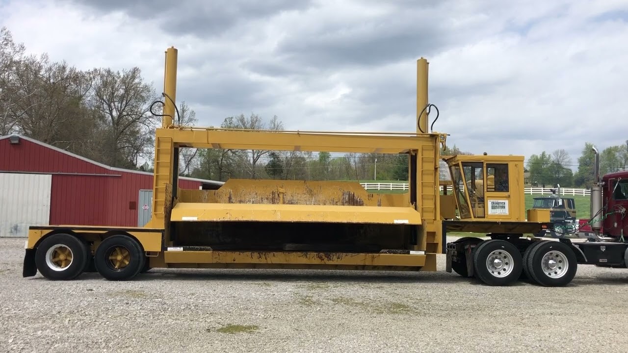 1977 Big Mac Car Crusher, 471 Detroit Diesel...