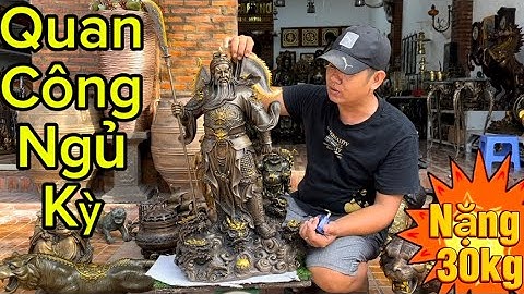 Tượng quan công bằng đồng _ Tượng Bác Hồ Bằng Đồng #đồcổcầnthơ #đồcổ 