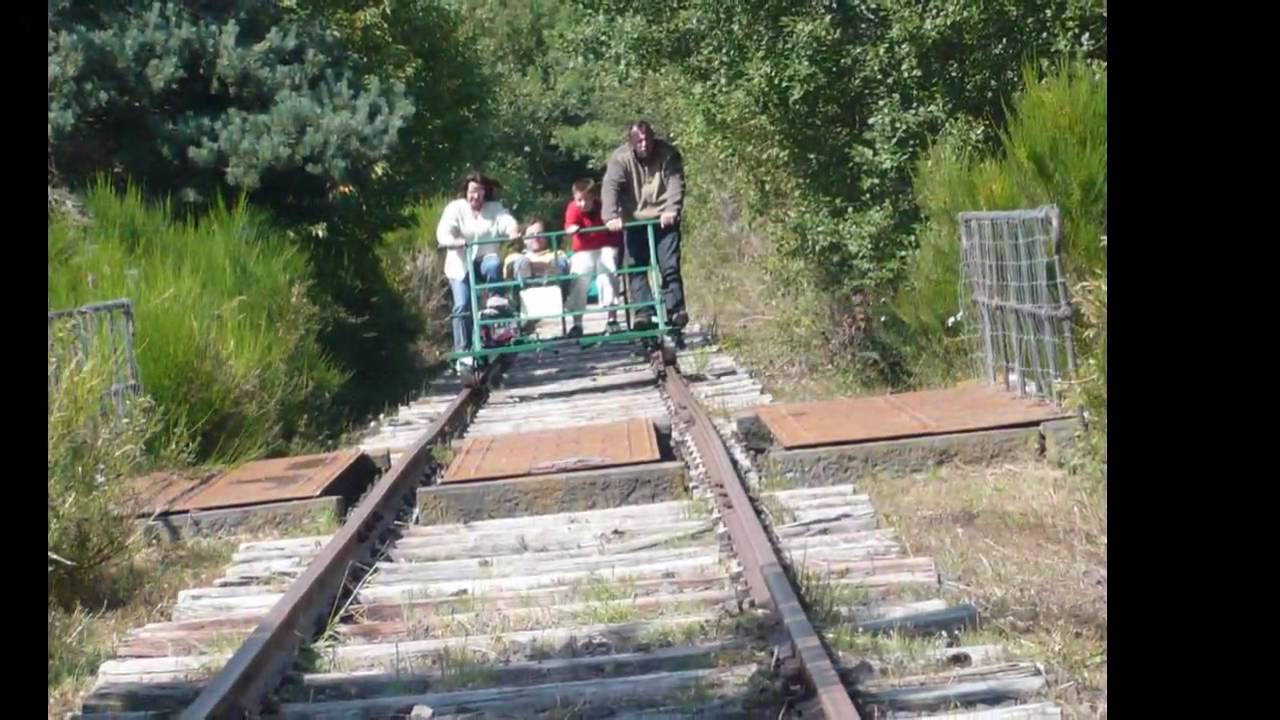 Vélo rail de Pradelles 43 YouTube Vélo rail de Pradelles 43 YouTube