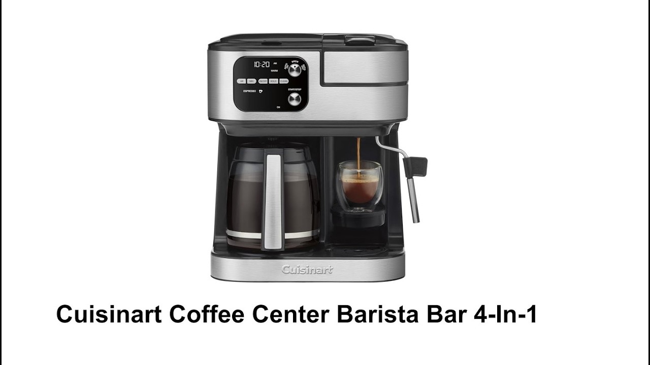 Cuisinart Coffee Center Barista Bar 4 in 1  The Ultimate Coffee Machine Review for Coffee Lovers!