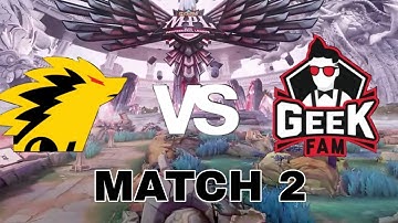 MPL ID S15 BABAK PLAYOFFS WEEK 2 // ONIC VS GEEK FAM MATCH 2 // MOBILE LEGENDS BANG BANG