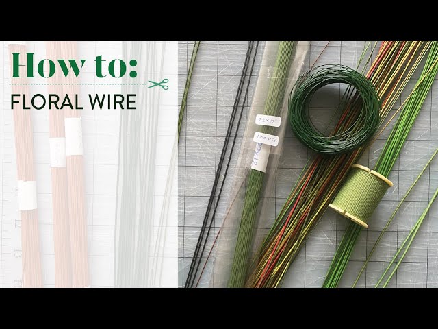 Florist Wire 18 Gauge 12 Long