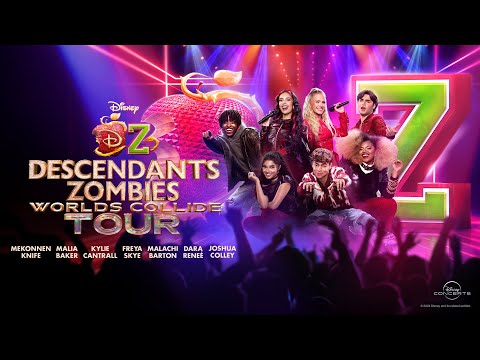 The 'Descendants/Zombies: World Collide Tour' set list is packed with chart-topping Disney hits