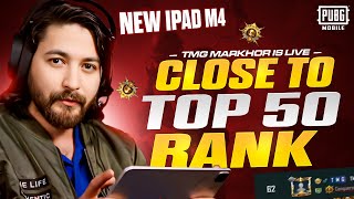 AJ TOP 50 KR K HI JAENGY IA | CONQUEROR CHALLENGE | TMG MARKHOR | PUBG Live Stream