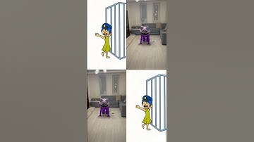 One, two, three, four 🤣 #demariki vs Joy inside out 2 @Rainbowfriendsfans