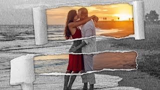 Tutorial Photoshop CS6 - Torn photo with color splash screenshot 1