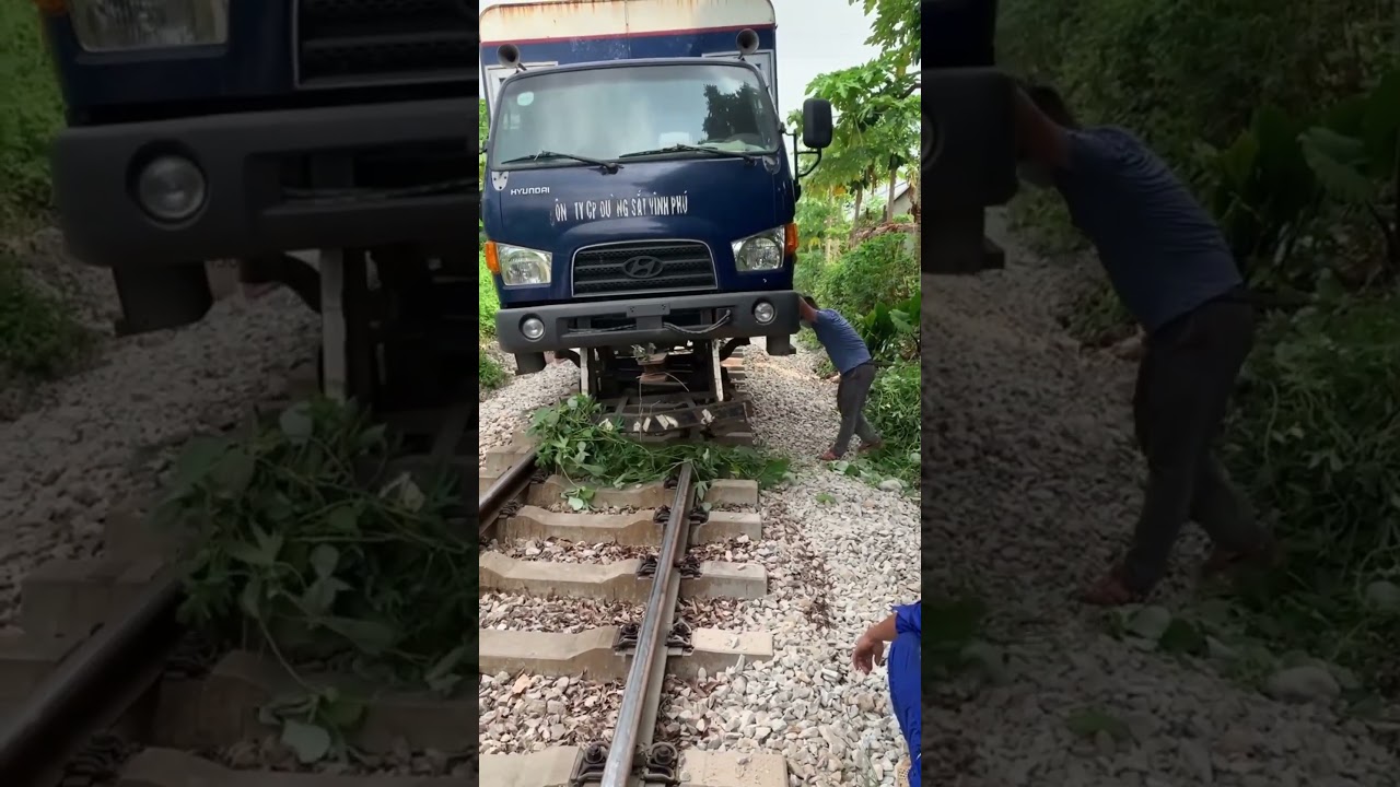Xe tải đường sắt