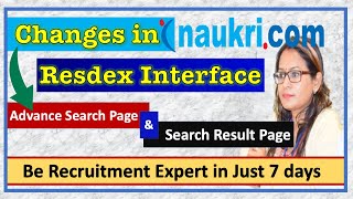 Naukri Portal New Interface | Search on Naukri.com