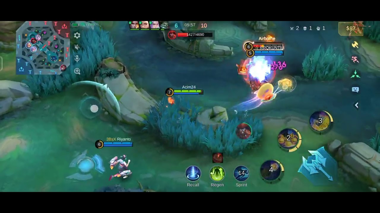 Gameplay Cyclops Midlane Vs Xavier, Epic Comeback, Mlbb