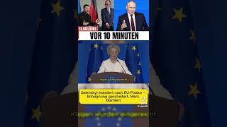 Ich Verstehe Das Nicht Was Ist Mit Eu-Politikern Los? Warum Wollen Die Krieg Gegen Russland