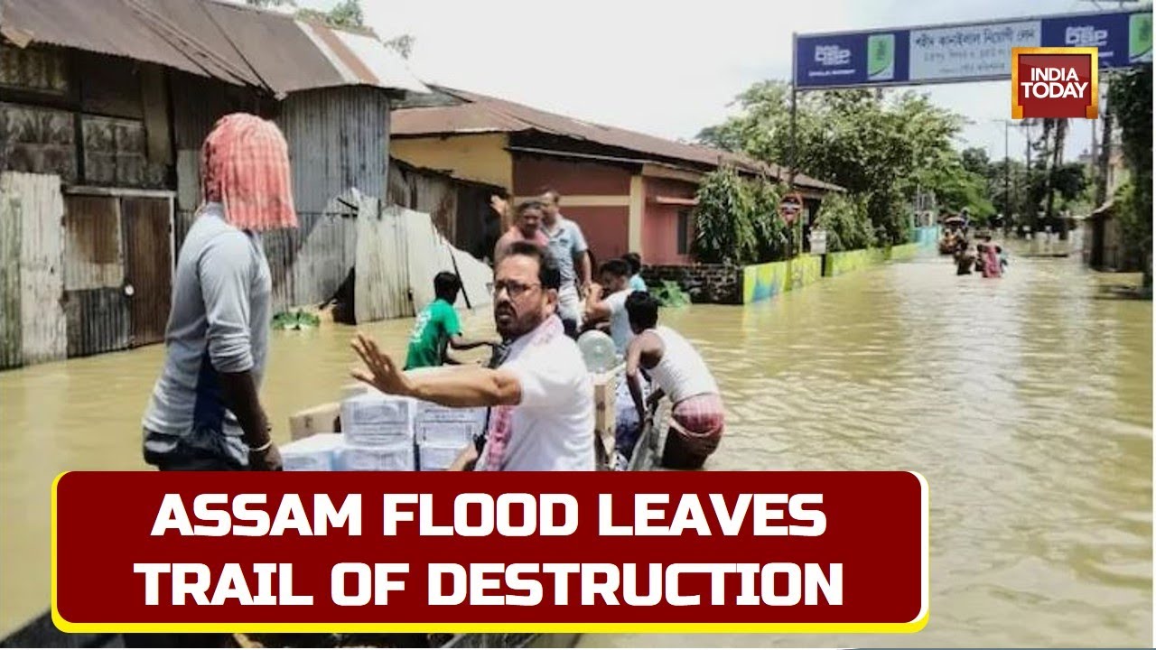 Assam Faces Flood Fury: Death Toll Rises To 120, 28 Districts Heavily Inundated | Assam Flood News