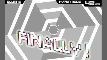 Super Hexagon - Hyper Hexagonest - 60 seconds FINALLY !