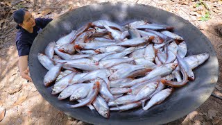 Fried fish cakes recipe in My village the delicious