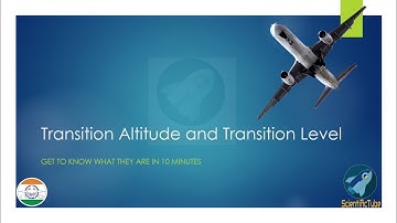 What is Transition Altitude and Transition Level? Explained | Ground School