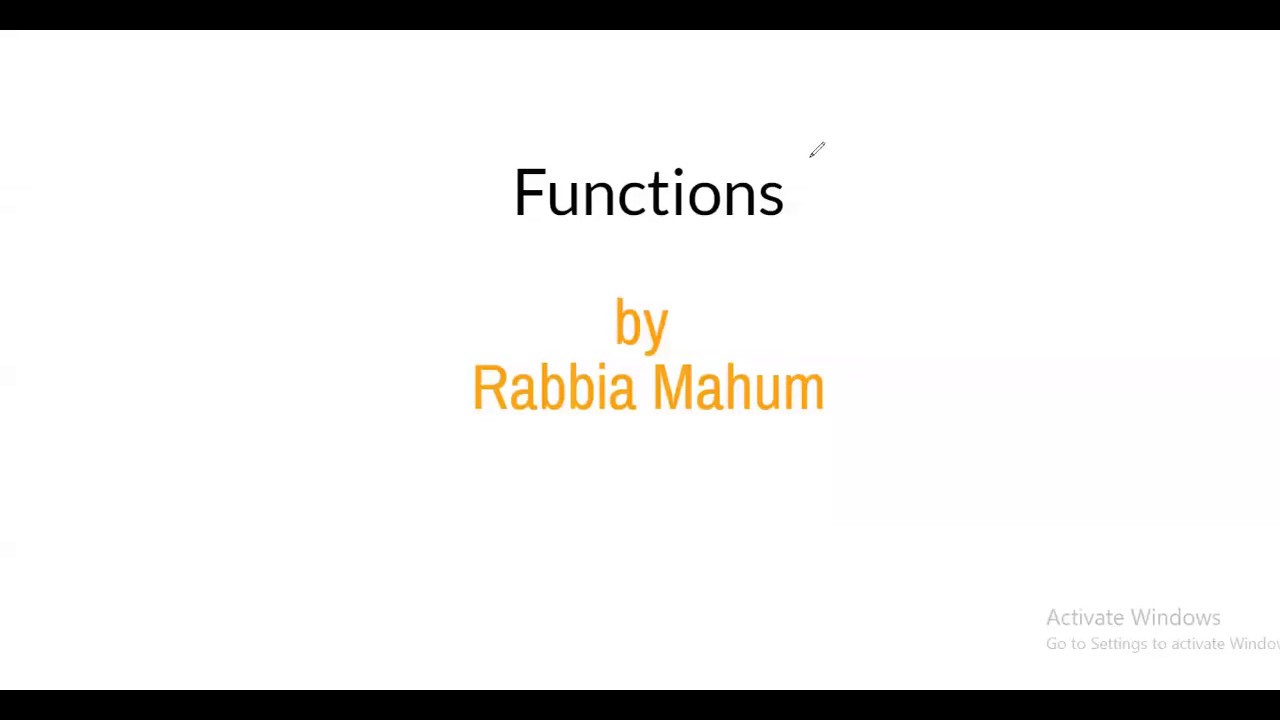 lecture 18: functions in C++ - YouTube