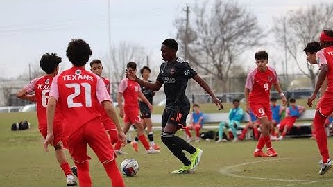 My goals from this weekend in MLS Next league game | Houston Dynamo Academy baller