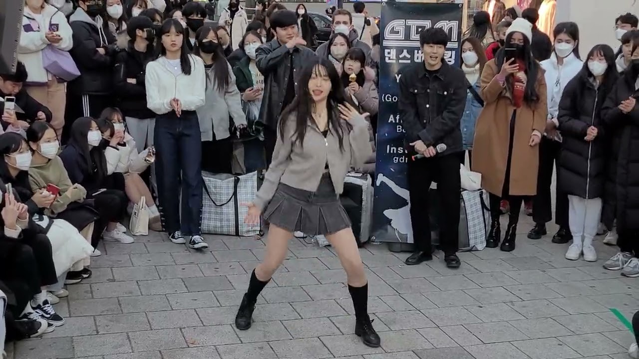 2022.12.11/GDMCREW 홍대버스킹/하연/Hype Boy