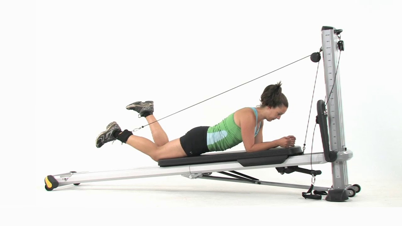 Total Gym Zubehör Leg Pully Knie Extension YouTube