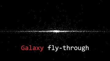 PhysX3D [GRAVITY SIMULATION] Galaxy fly-through + Blooming Effekt demo