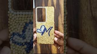 old mobile cover makeover#use waste stone#bestfromwaste #recycling #diy #fashion #craft #reuse