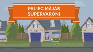 Paliec Mājās Supervaroņi | Animācijas stāsts bērniem par Korona vīrusu un palikšanu mājās | Latviski
