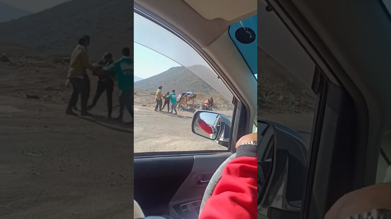 يمنيين ينهبو افارقة مساكين في نهار رمضان