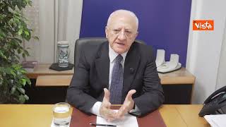 De Luca candidato sindaco di Salerno: \